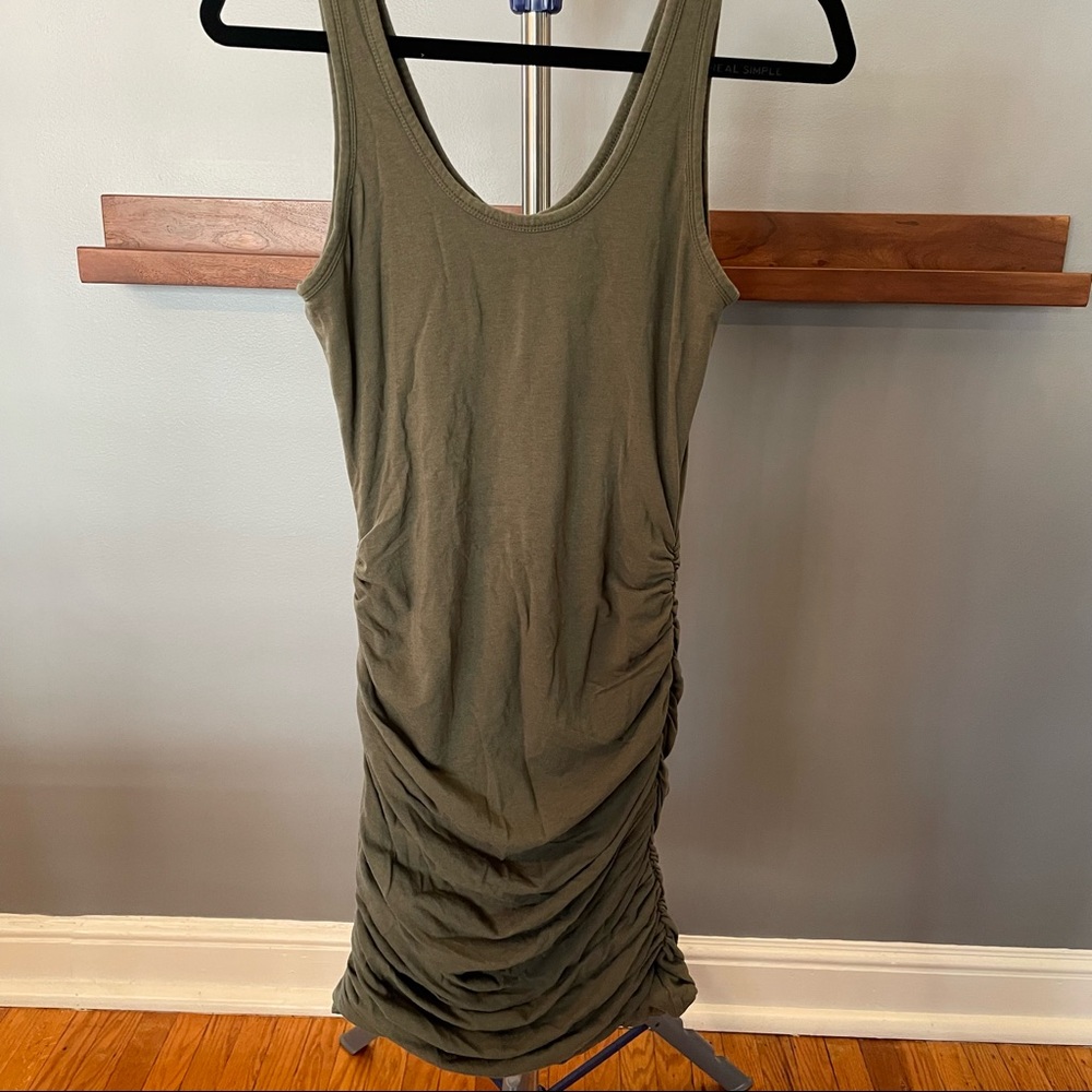 Express ruched mini dress